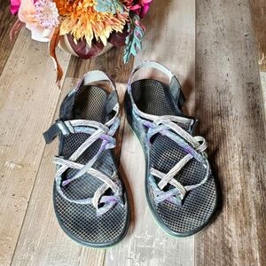 Chaco Women's Z/X2 Classic Sport Double Strap Multicolor Cloud Sandals Size 10